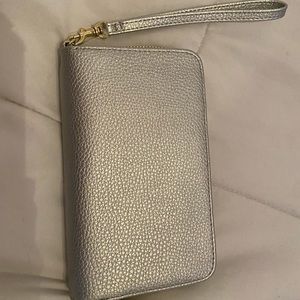 silver wristlet